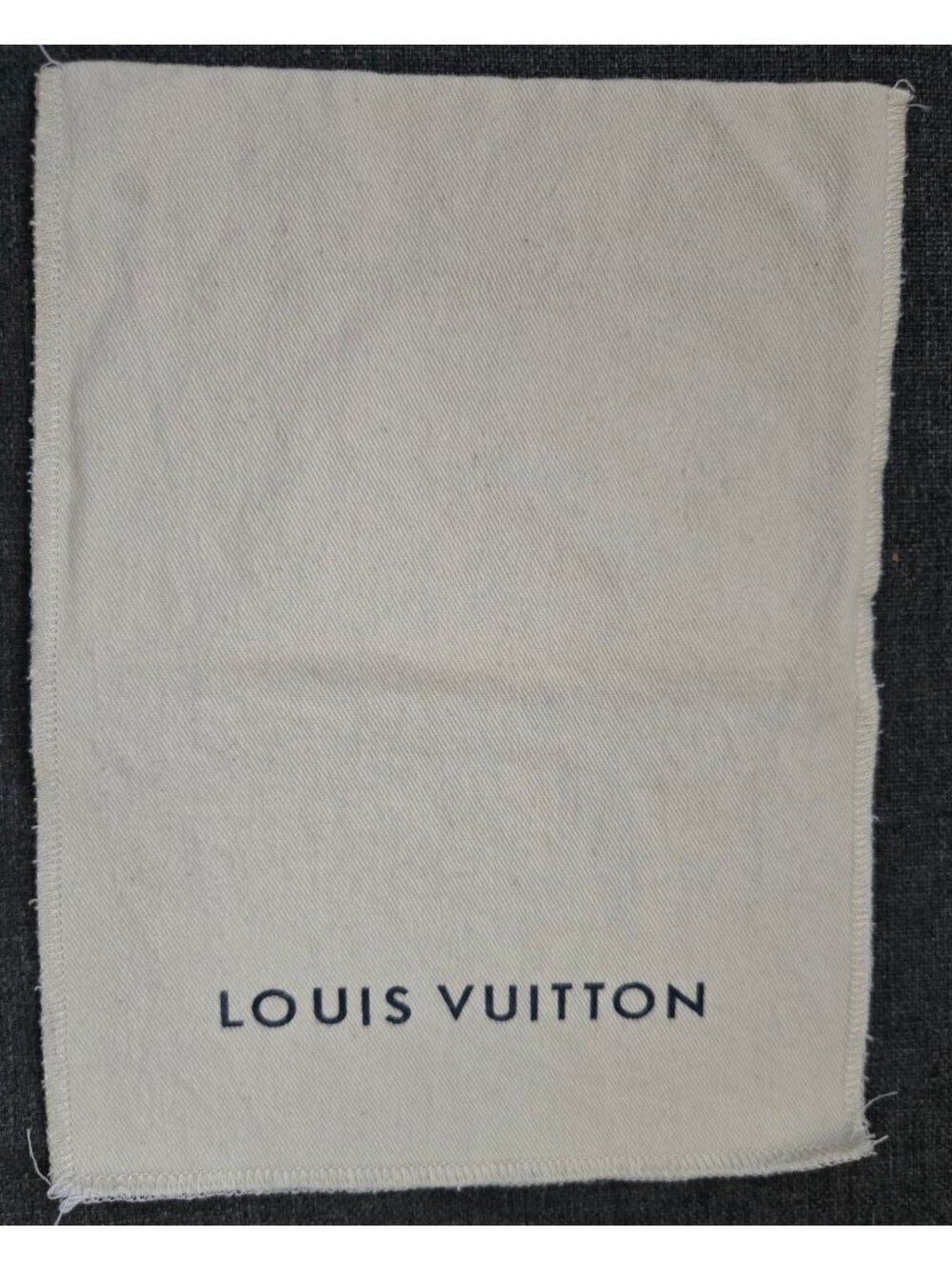 Louis Vuitton Cotton Small Dust Cover For Wallets Small Items Luxury Gifting